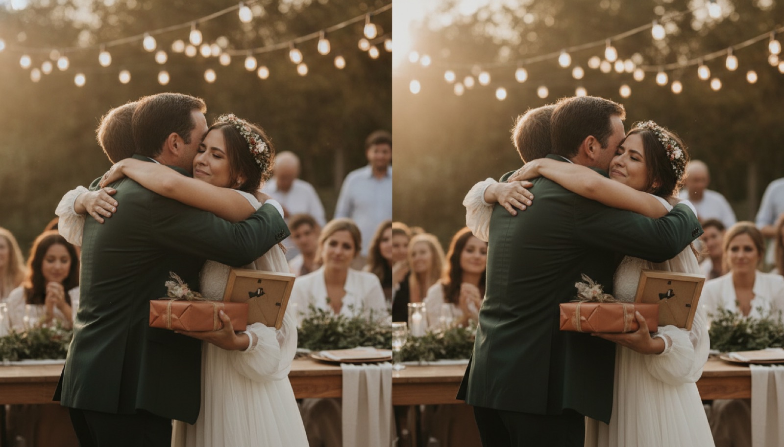 Geschenk-Moment: Geschenke für die Eltern zur Hochzeit