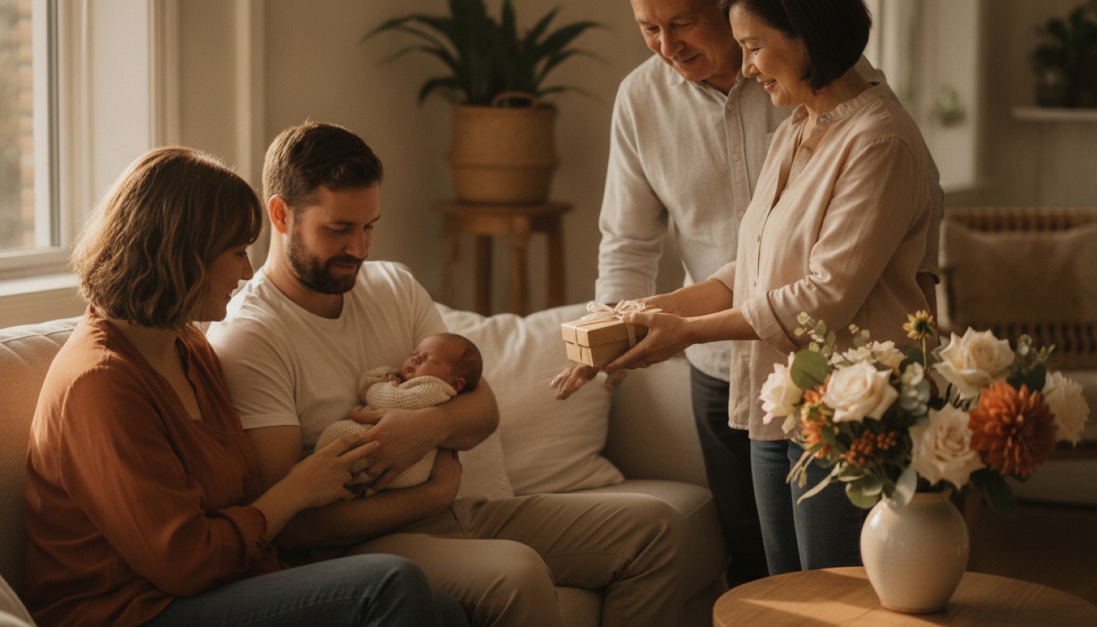 Geschenk-Moment: Geschenke zur Geburt