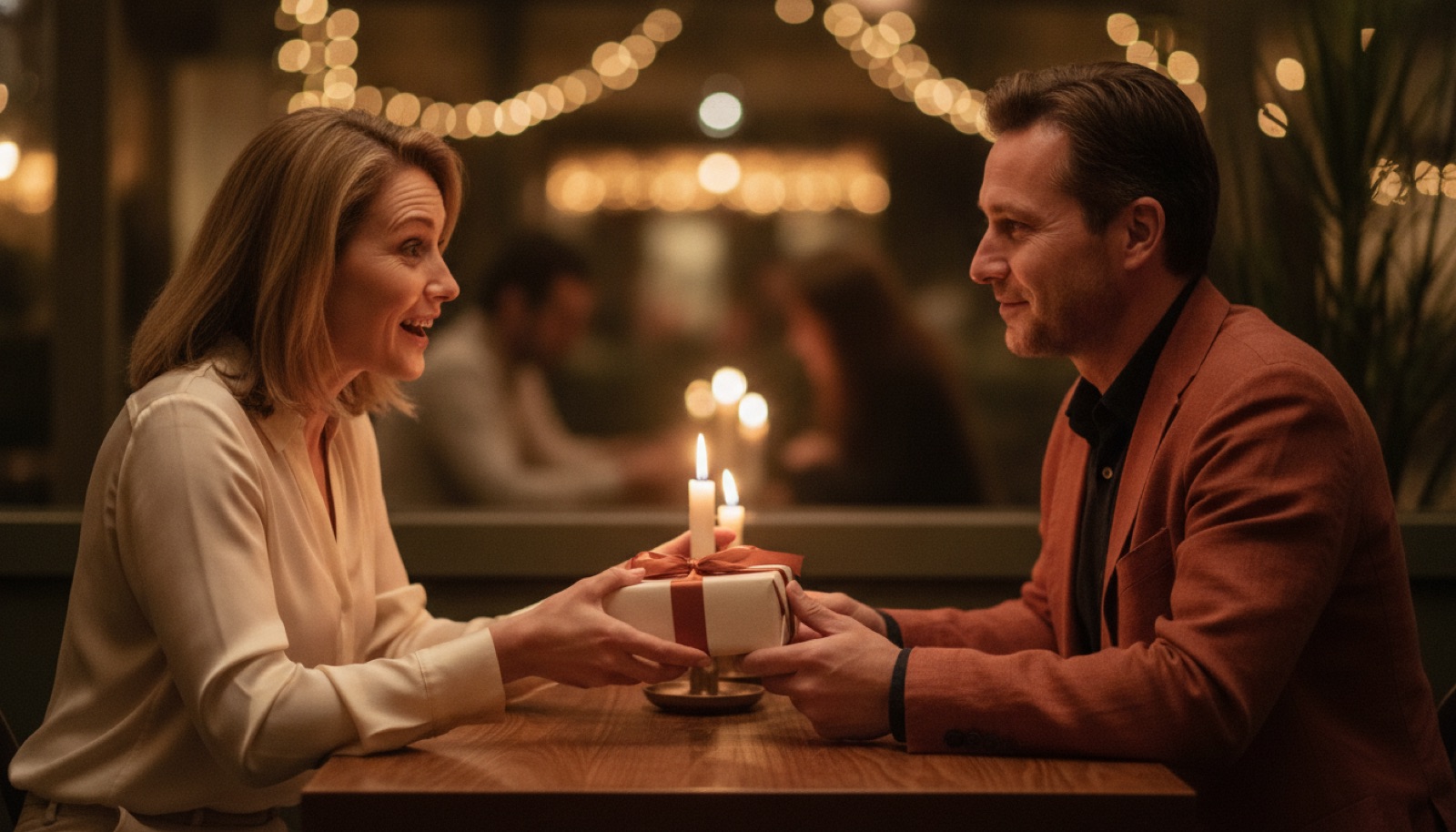 Geschenk-Moment: Jahrestagsgeschenke für sie