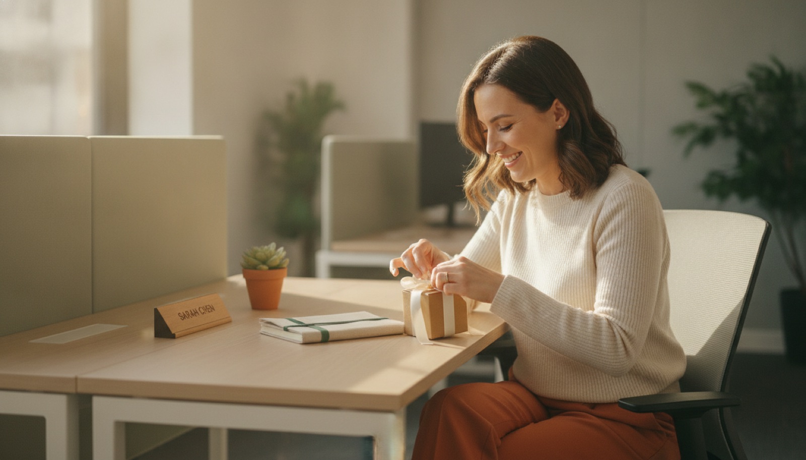 Geschenk-Moment: Geschenke zum neuen Job