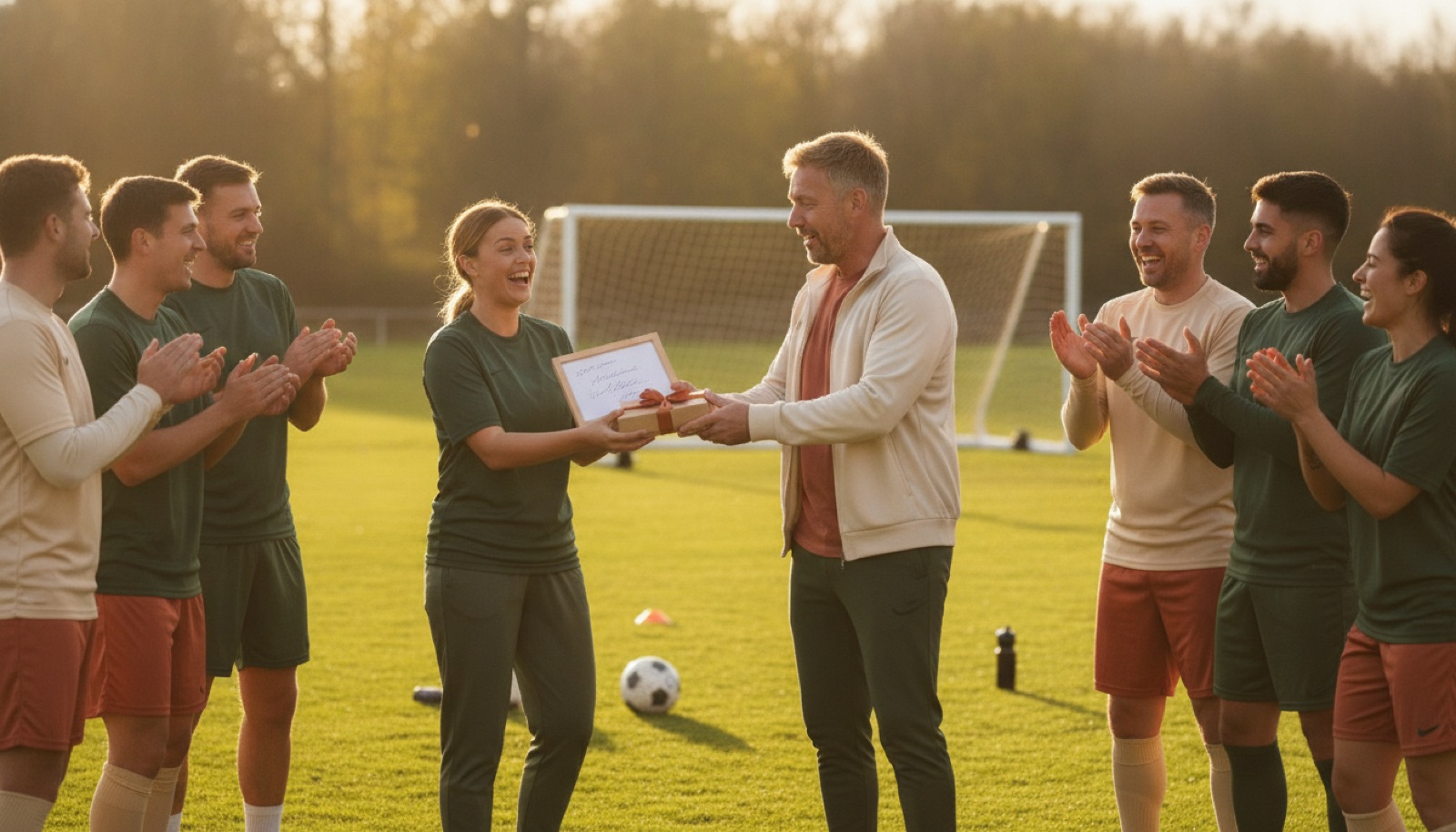 Geschenk-Moment: Trainer