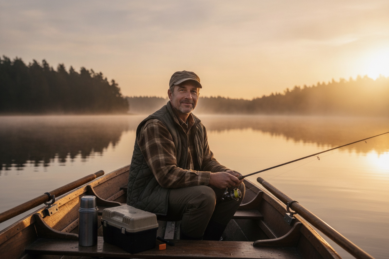 Stimmungsbild: Der Angler