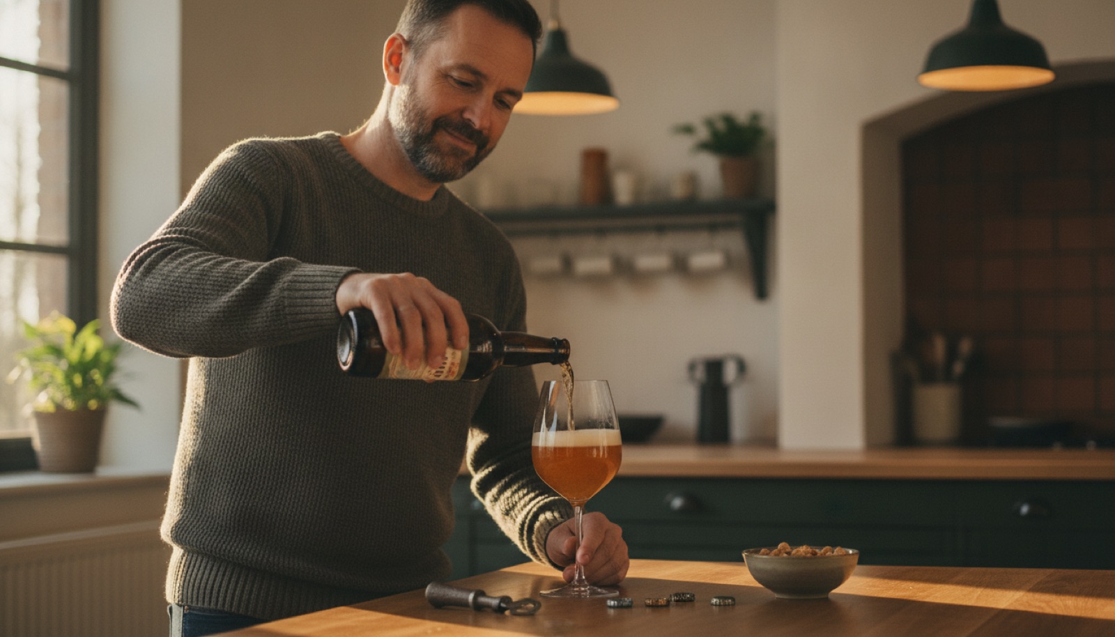 Stimmungsbild: Der Bierliebhaber