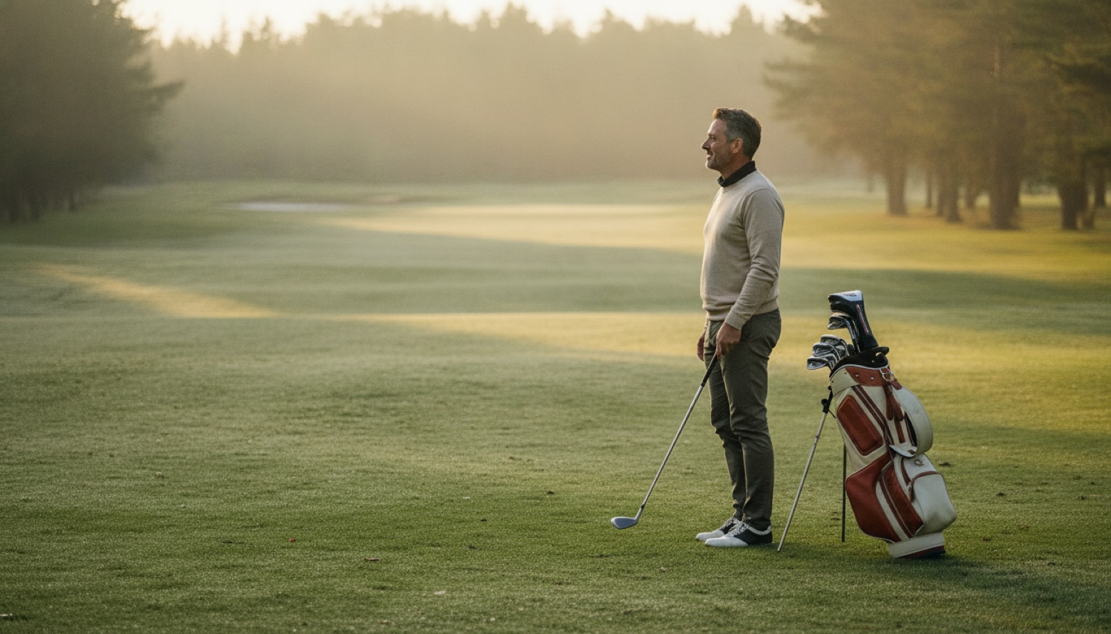 Stimmungsbild: Der Golfer