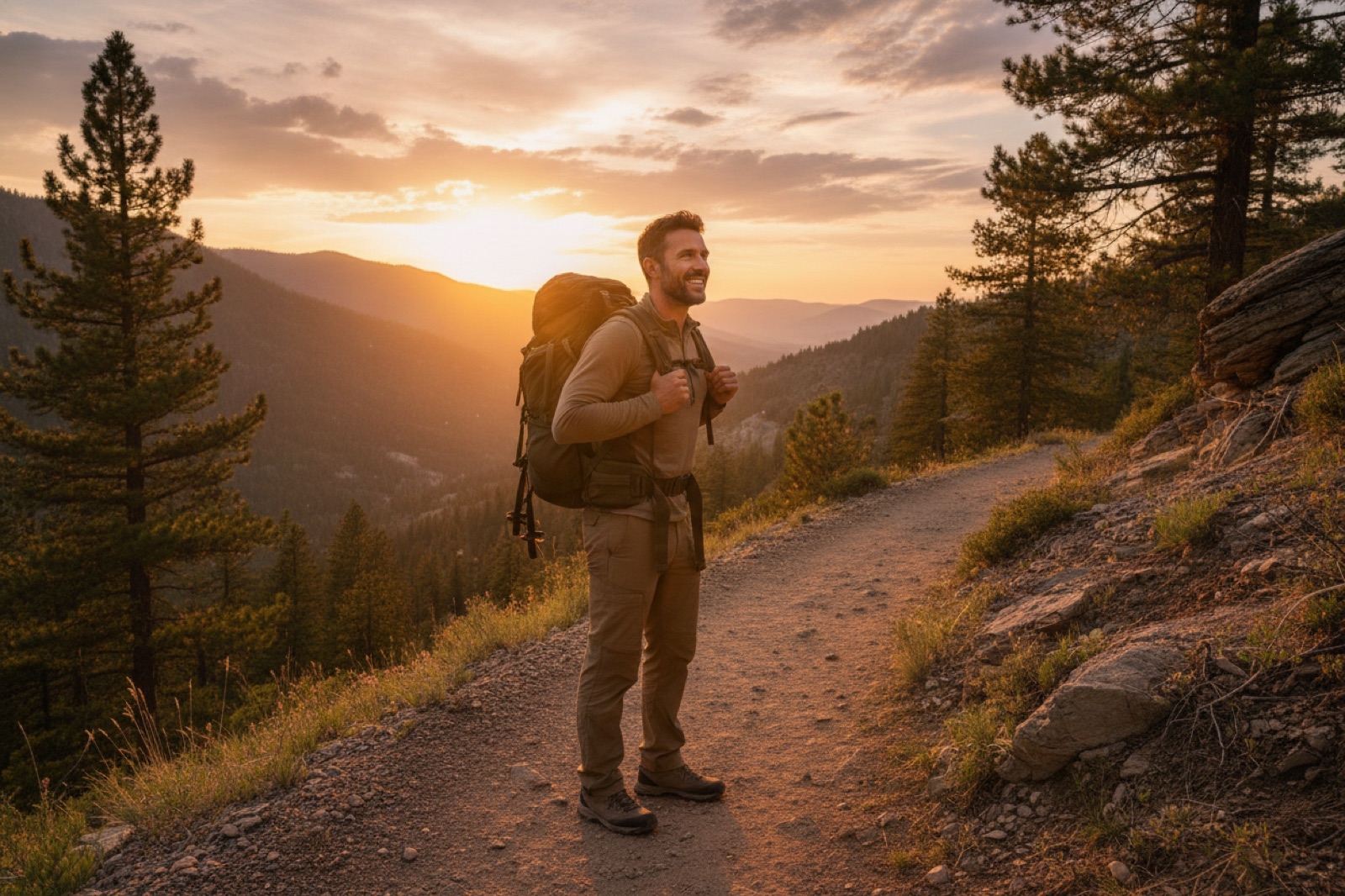 Stimmungsbild: Der Outdoor-Typ