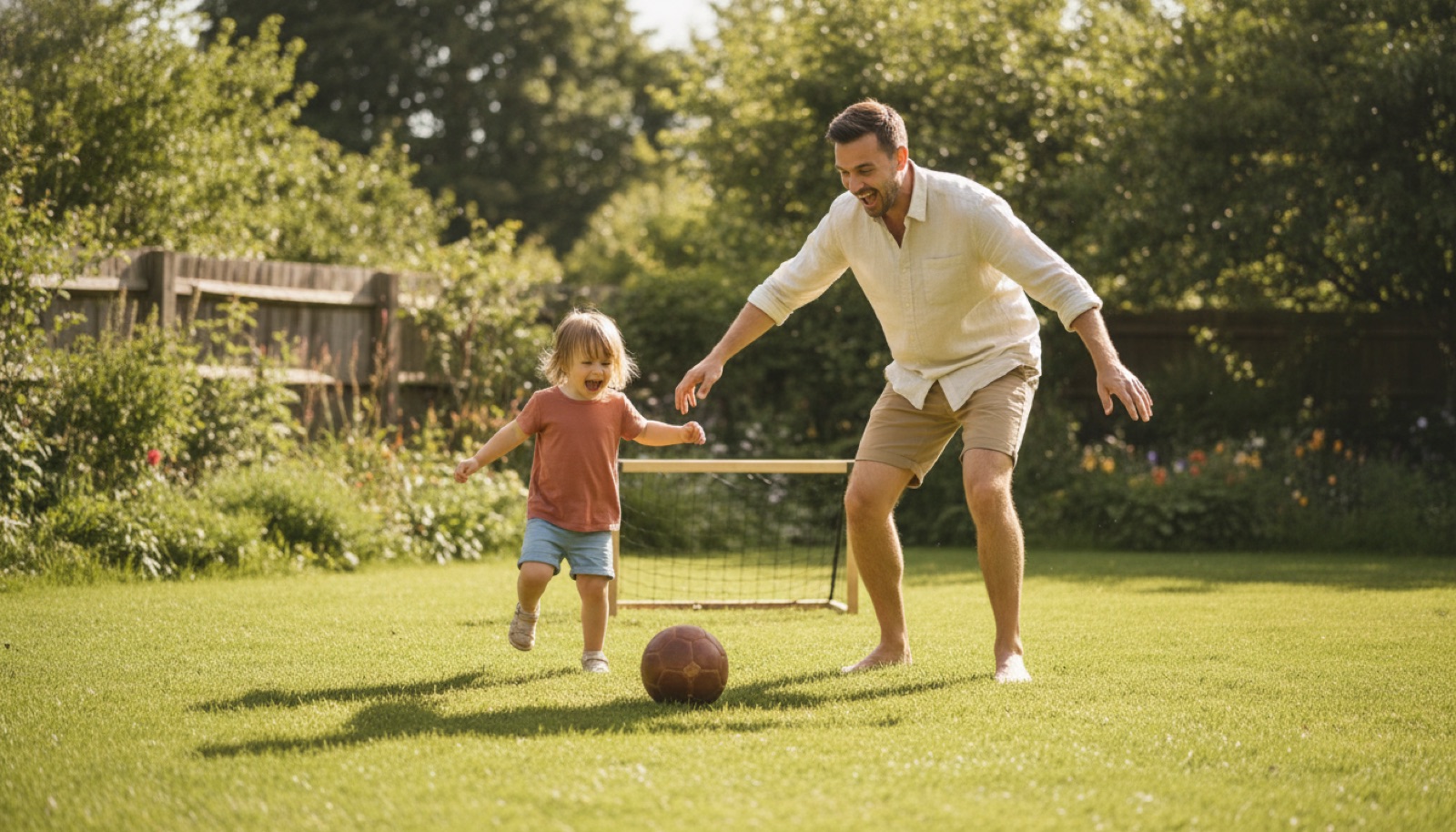 Stimmungsbild: Das Fußball-Kind
